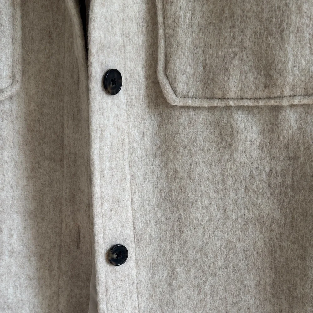 H&M Cream Wool Coat - Picture 11 of 12
